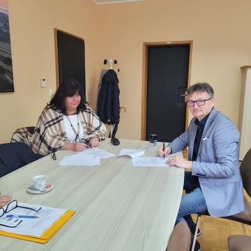 Podpis gradbene pogodbe za komunalno ureditev območja EUP BE 11